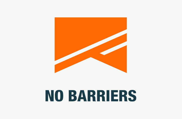 No Barriers logo