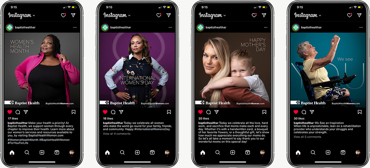 Women’s Campaign Print Ads