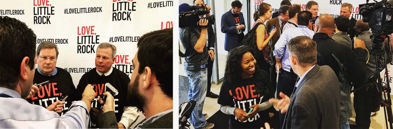 Love, Little Rock Announcement Press Conference Photos