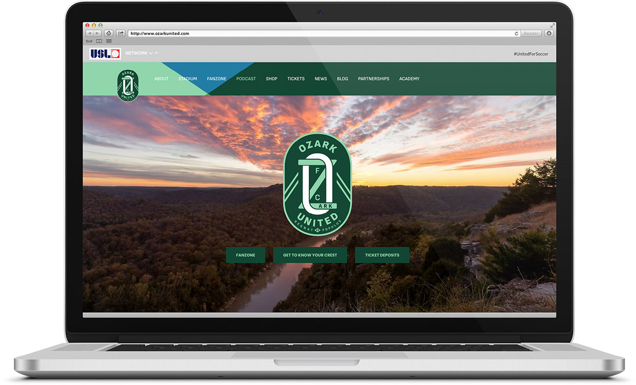 Ozark United FC Website