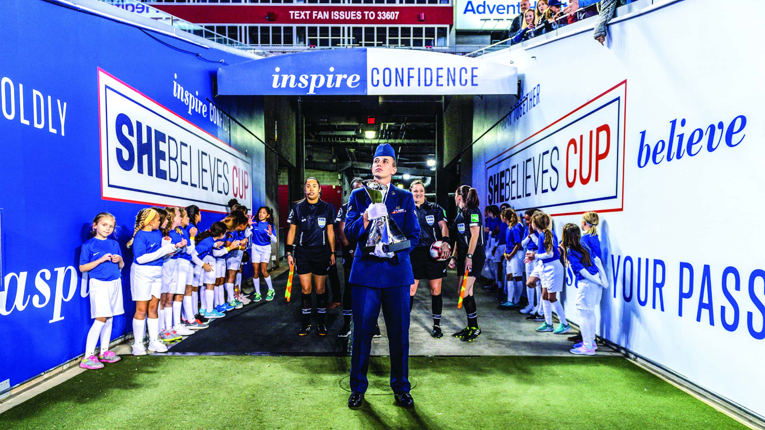 SheBelieves Cup Presentation
