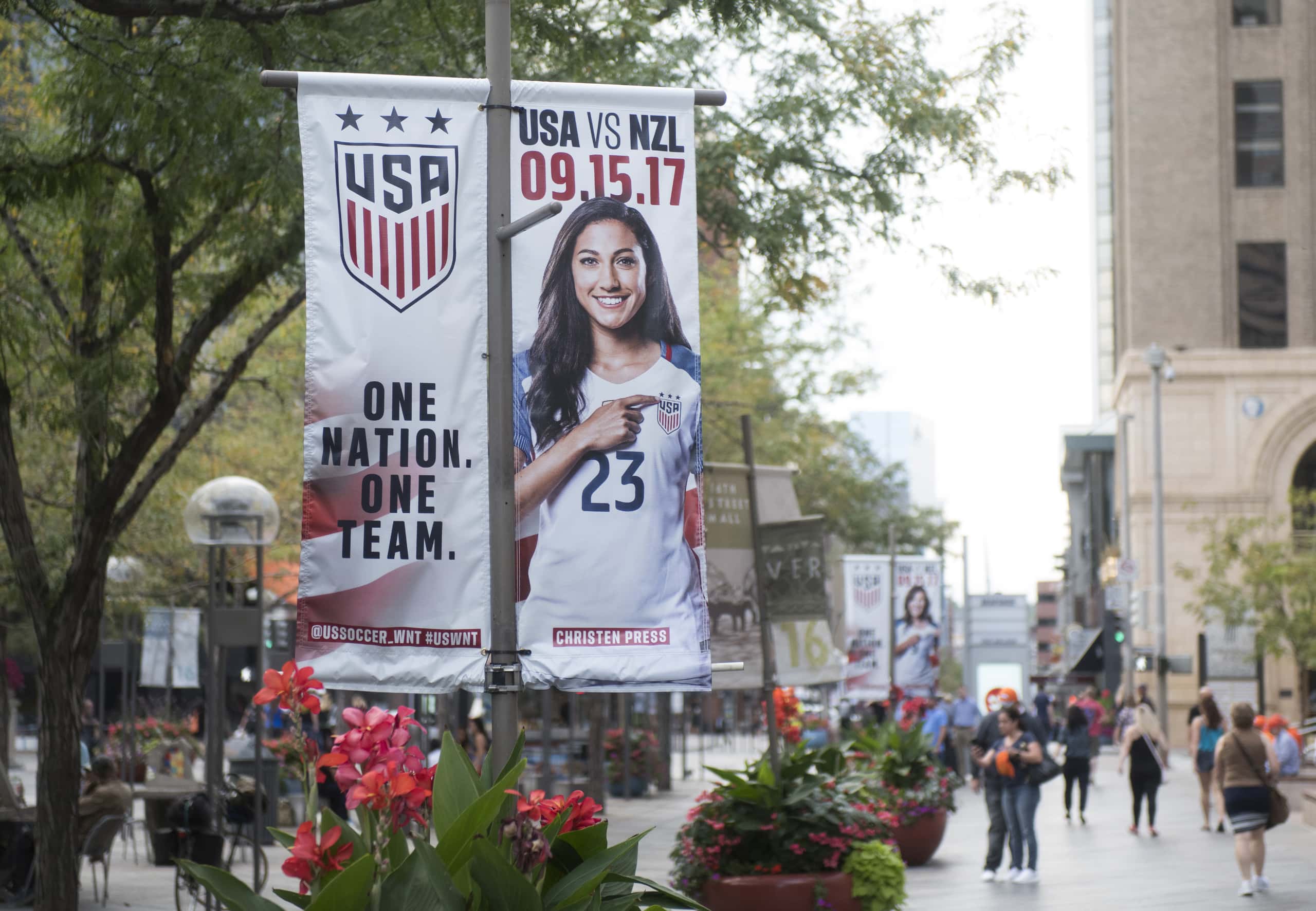 USA vs NZL Match Poster