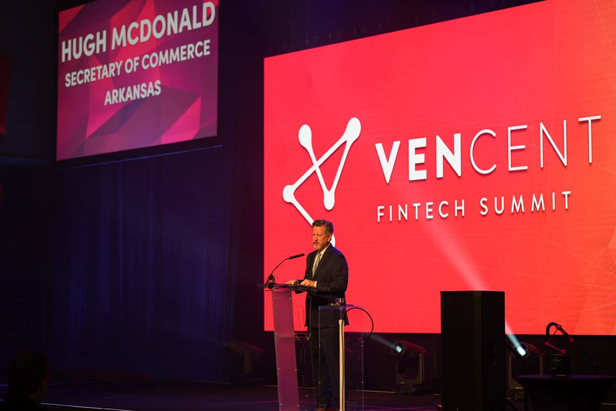 Arkansas Secretary of Commerce Hugh McDonald